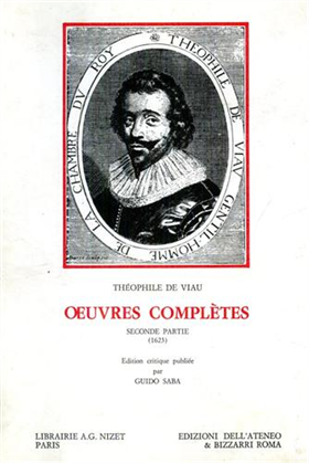 Oeuvres Complètes. Seconde Partie (1623): Premiere journée. Ouvres poétiques. Le
